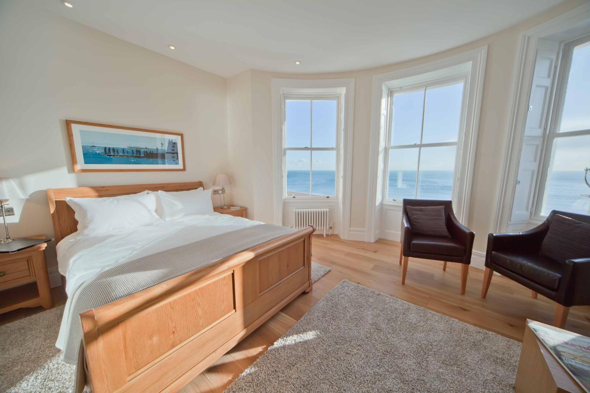 A Room With A View Hove Exteriér fotografie A bedroom at The Bay
